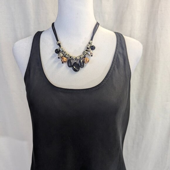 NWT Nation Size Small Black Cupro Tank/Tunic - Picture 2 of 12